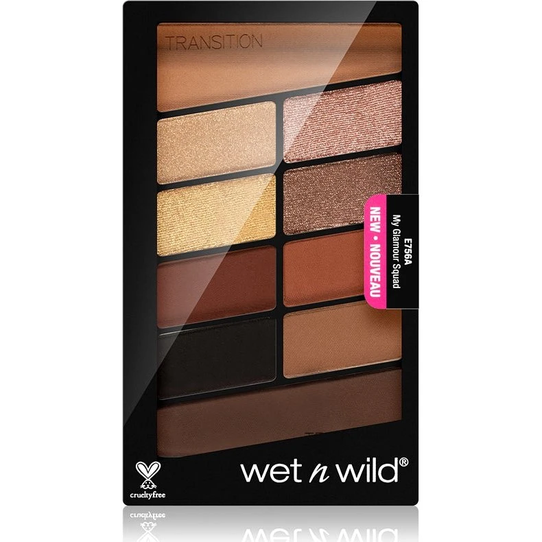 Wet n Wild Color Icon 10-Pan Eyeshadow Palette – My Glamour Squad, 10 g