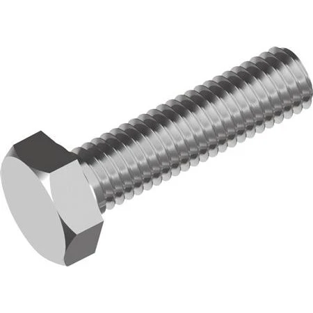 Sætbolt M8x30mm A4 SW13 DIN933 Kl.80