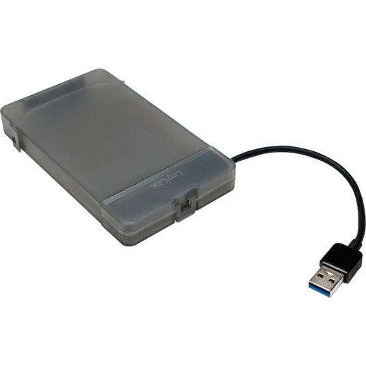 LogiLink 2,5" SATA USB 3.0 HDD-kabinet med Easy-swap