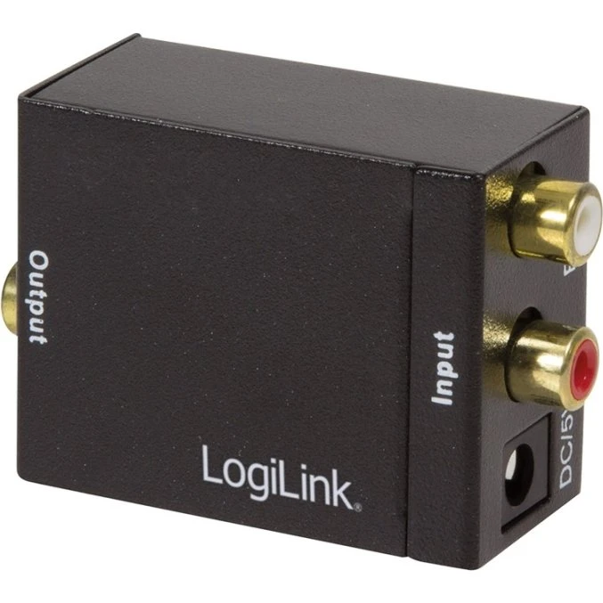 LogiLink Analog RCA til Digital TosLink & Coax Konverter