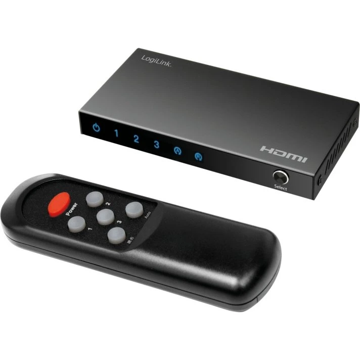 LogiLink HDMI-switch 3-port 4K/60 Hz