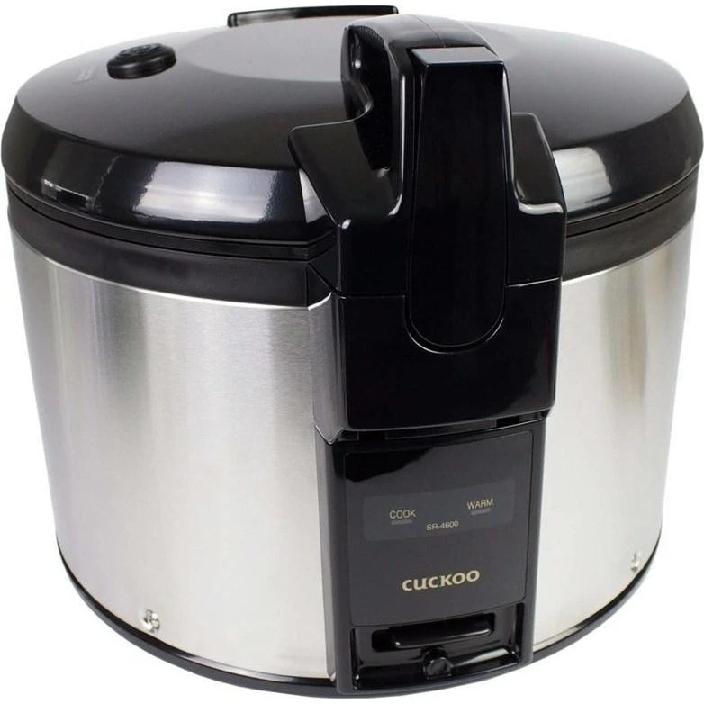 Cuckoo SR-4600 Riskoger 4,6 l sølv/sort