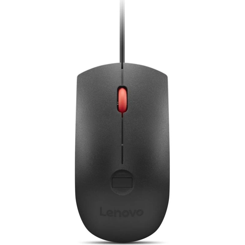 Lenovo Optisk Mus Sort Rød, 3 Knapper, USB