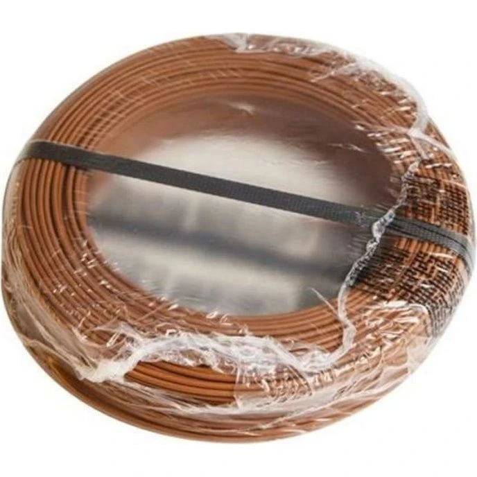 H07V-U 2,5 mm² Brun R100 Ledning