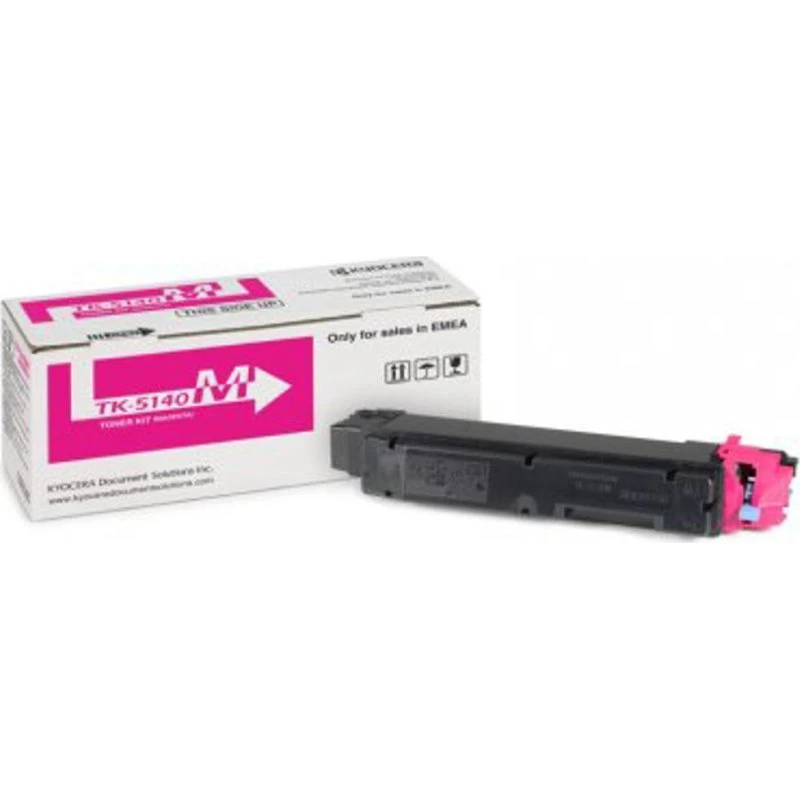Kyocera TK-5140M Magenta Toner, 5000 sider