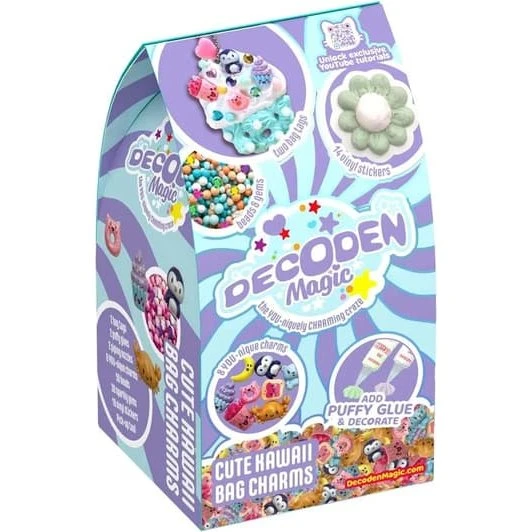 Decoden Magic Mini Kawaii Bag Charms - DIY Taskevedhæng