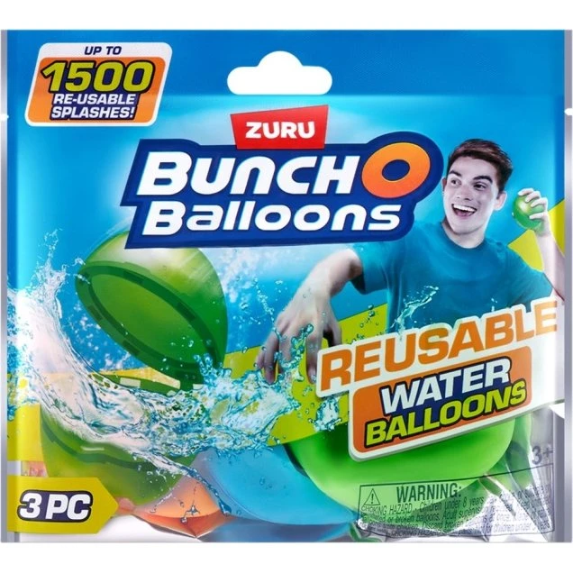 Bunch O' Balloons Genanvendelige Vandballoner 3PK