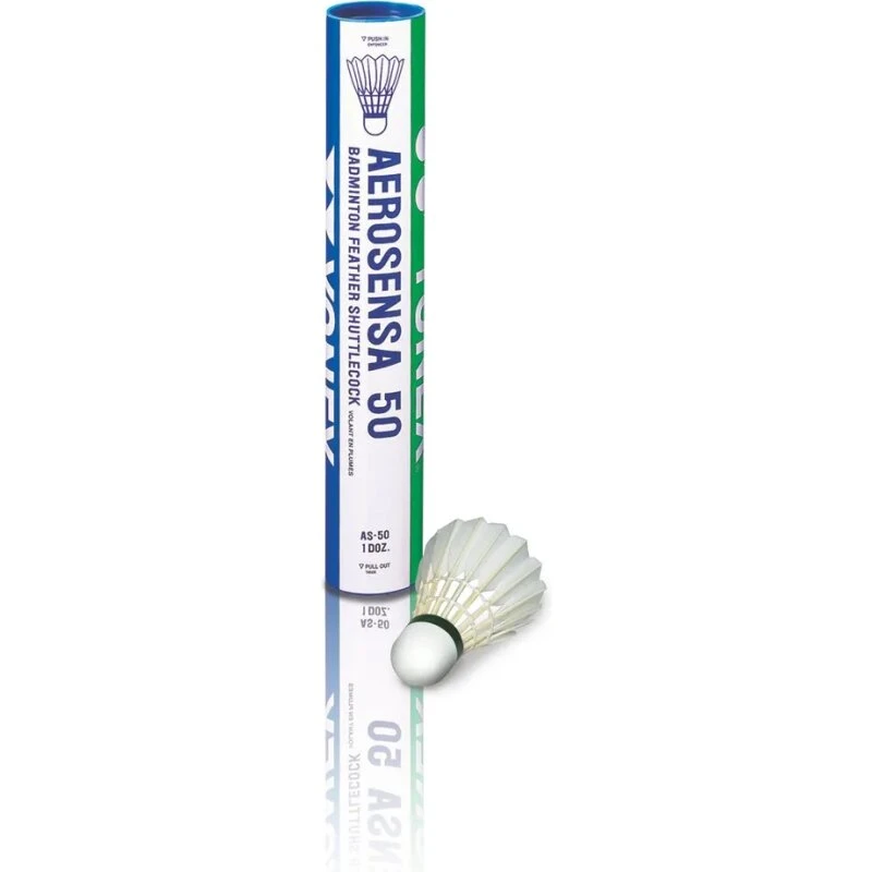 Yonex AS-50 Aerosensa 12-pak gåsefjer, hastighed 77