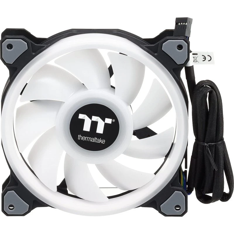 Thermaltake Riing Quad 14 RGB 140mm Sort
