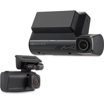 Mio MiVue 956WD 4K Front- og Bagkamera, Sort