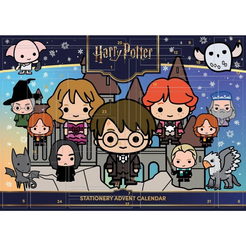 Harry Potter Julekalender 2025 – Papirvarer