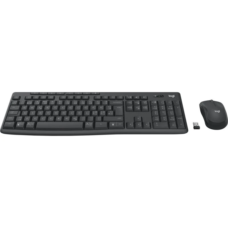Logitech MK370 Combo for Business - Tastatur & Mus, Sort