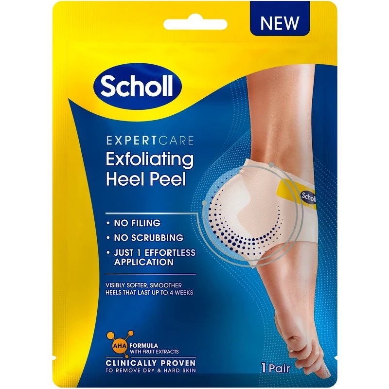 Scholl Exfoliating Heel Peel Maske 1 par