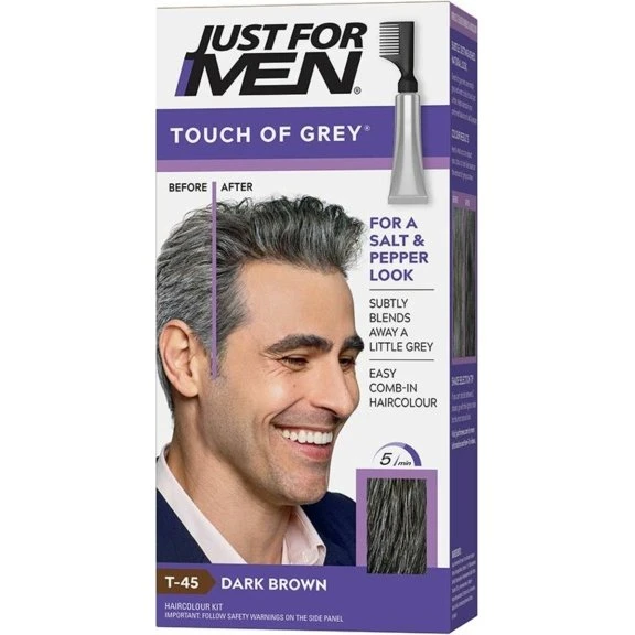 Just For Men Touch Of Grey - Dark Brown T45, 40g