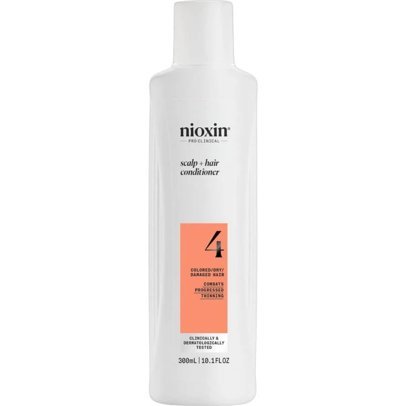 Nioxin System 4 Conditioner 300 ml – Til farvet, udtyndet hår
