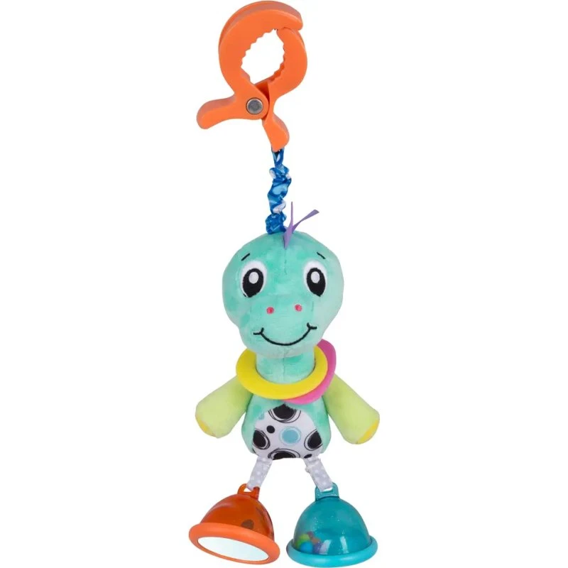 Playgro Dingly Dangly Ophæng Dino - Farvestrålende, raslende kugler