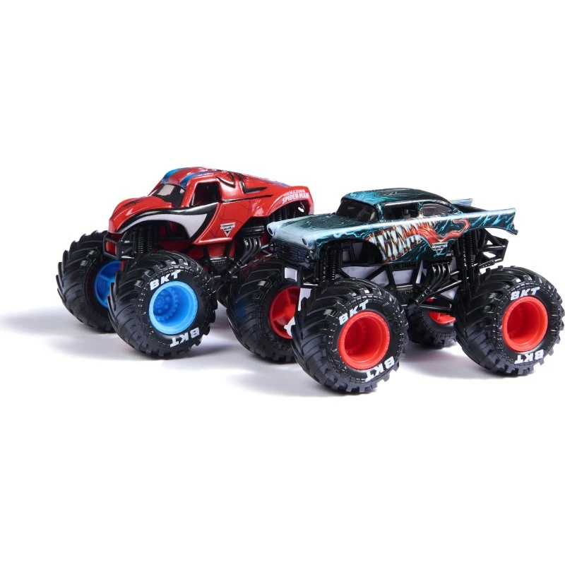 Monster Jam 1:64 Spider-Man vs. Venom 2-pak