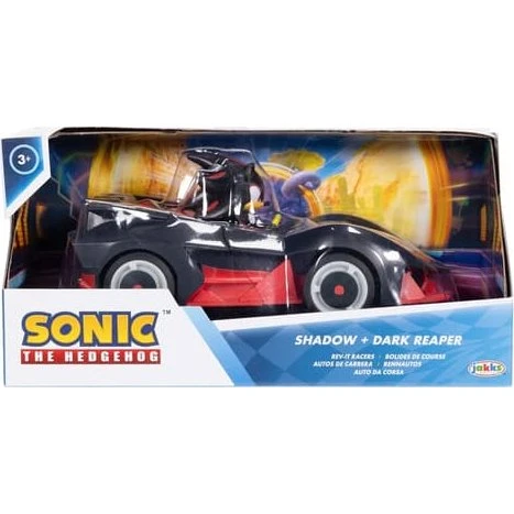 Jakks Pacific Sonic the Hedgehog Racing Rev-It Racer Shadow & Dark Reaper