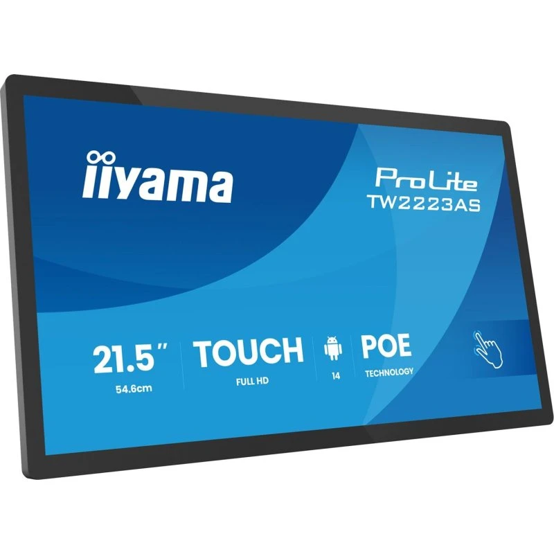 iiyama ProLite TW2223AS-B3P 21,5" Full HD Touchskærm med Android 12