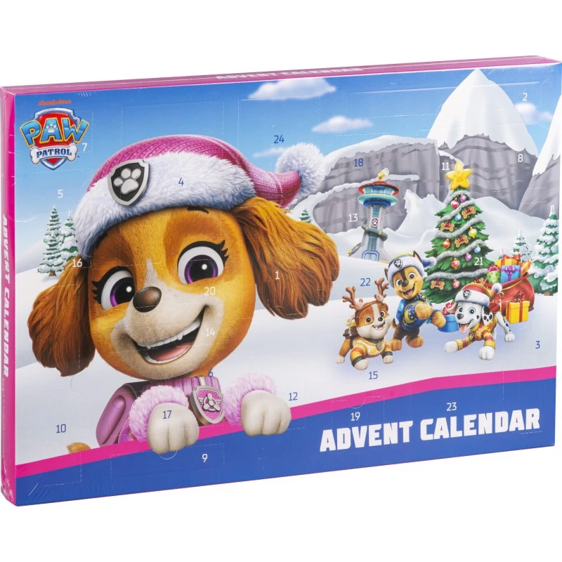 Paw Patrol Skye Julekalender med skrivematerialer