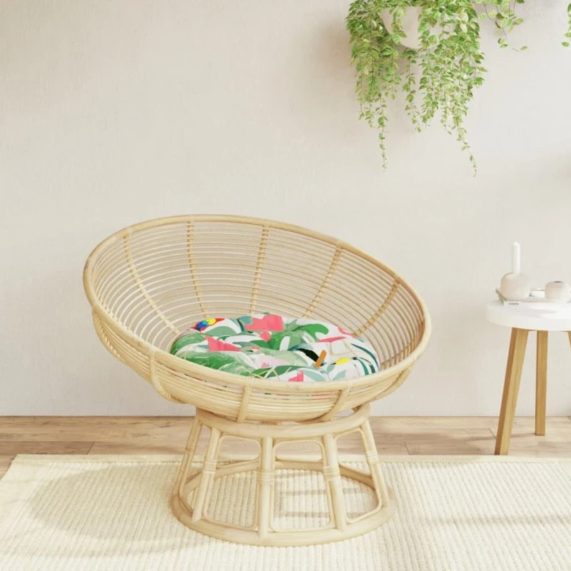 vidaXL Rund Hynde Ø60x11 cm Oxfordstof Flerfarvet