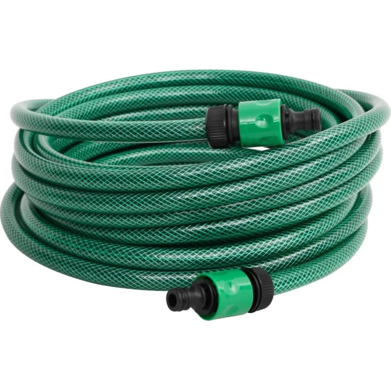 vidaXL Poolslange 10 m PVC grøn