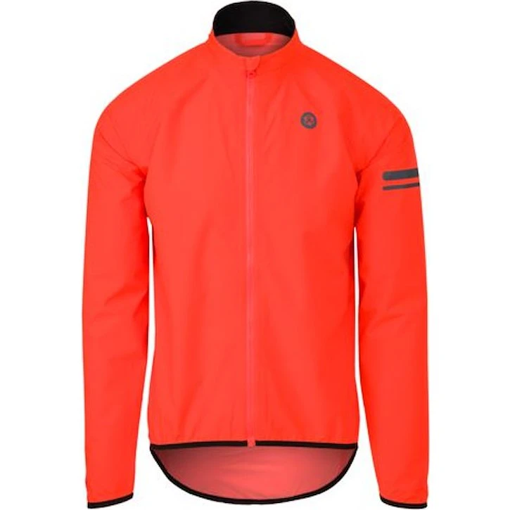 AGU Essential Regnjakke Safety Red Herre XL
