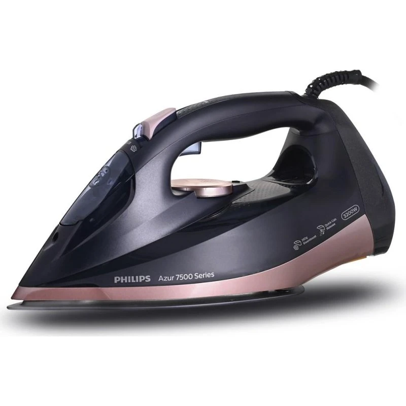 Philips Azur 7500 Series DST7510 3200W Dampstrygejern Sort/Guld