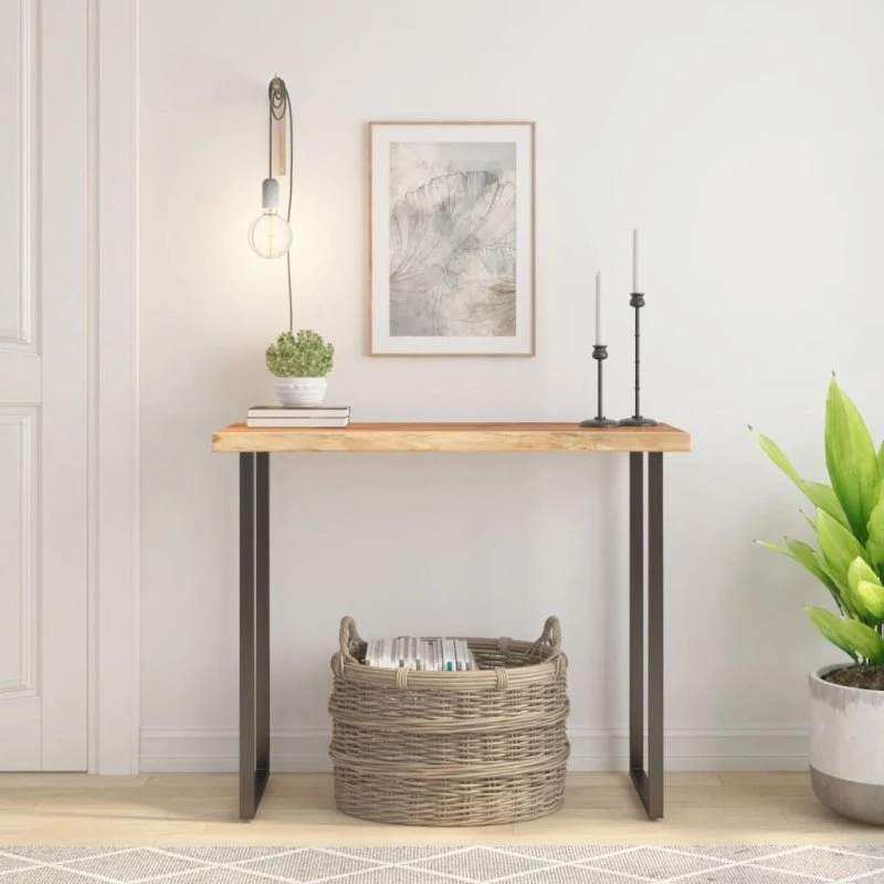 vidaXL 100x40x2,5 cm bordplade i massivt akacietræ
