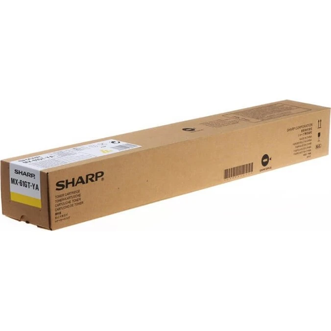 Sharp MX61GTYA Gul Toner, Original, 24.000 sider