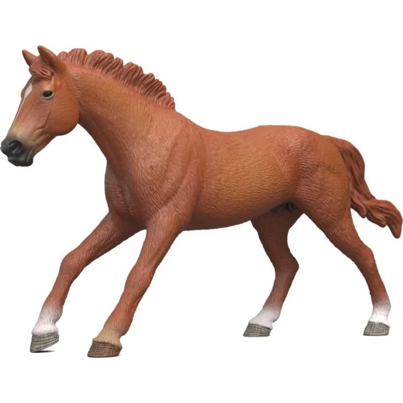 Schleich 14915 Engelsk Fuldblodshingst, Lysebrun, 17,4 x 3,5 x 9,6 cm
