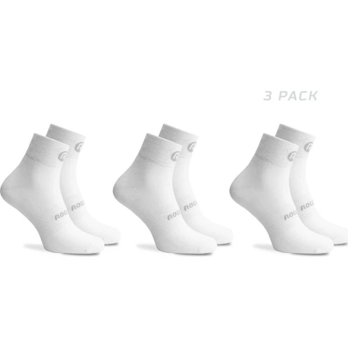 Rogelli Core Coolmax Strømper 3 Pak Hvid 2XL (44-47)
