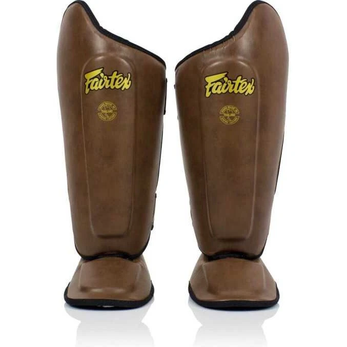 Fairtex SP8 Skinnebeskyttere, hvid, M