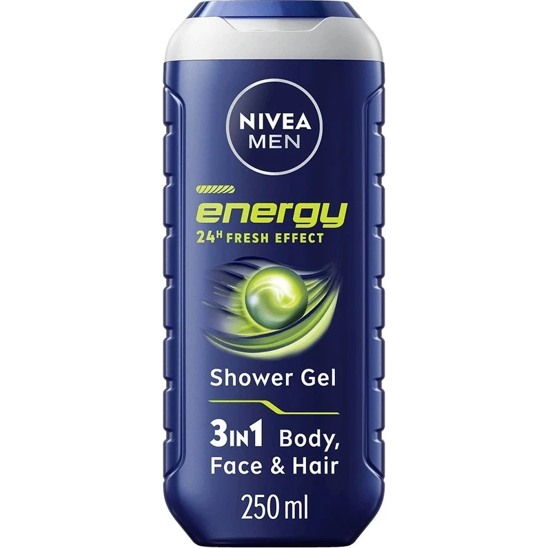 Nivea Men Energy Shower Gel 3 i 1 250 ml