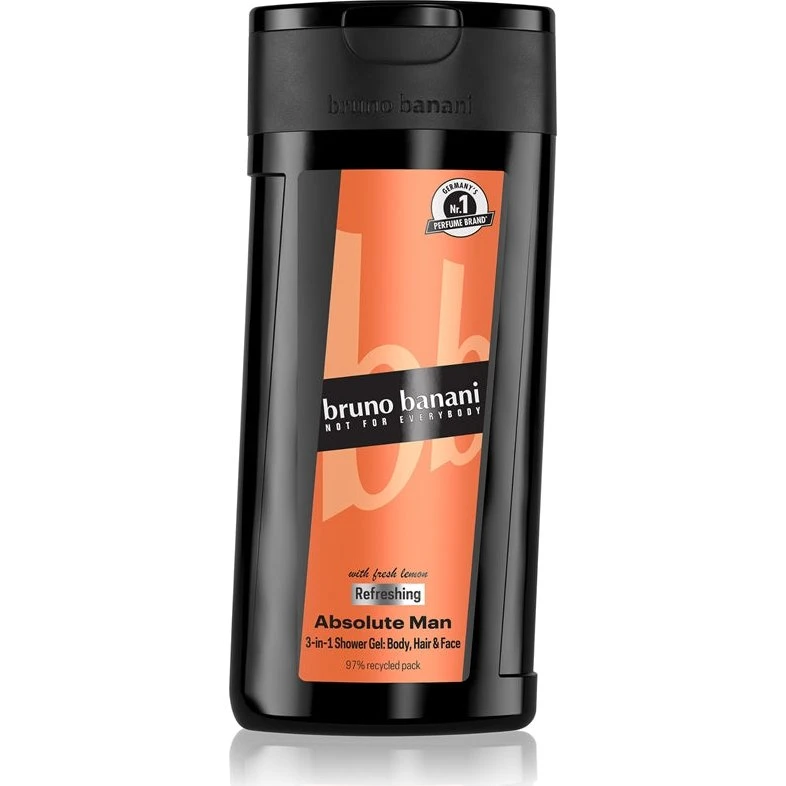 Bruno Banani Absolute Man 3 i 1 Shampoo & Body Gel 250 ml