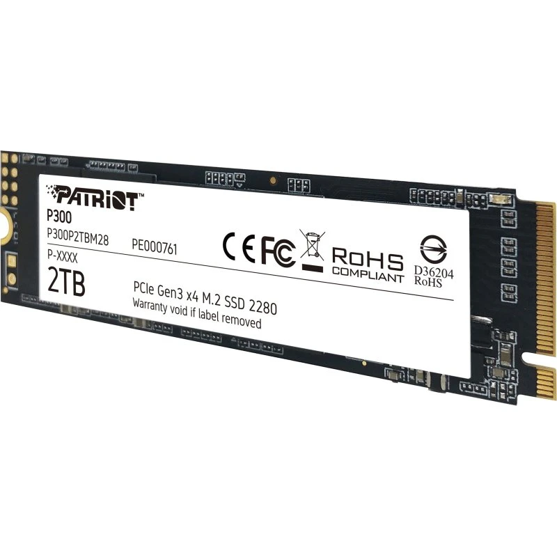 Patriot P300 2TB M.2 NVMe SSD PCIe 3.0 x4