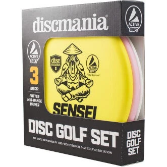 Discmania Active 3-disc Starterpakke (Sensei, Maestro, Magician)