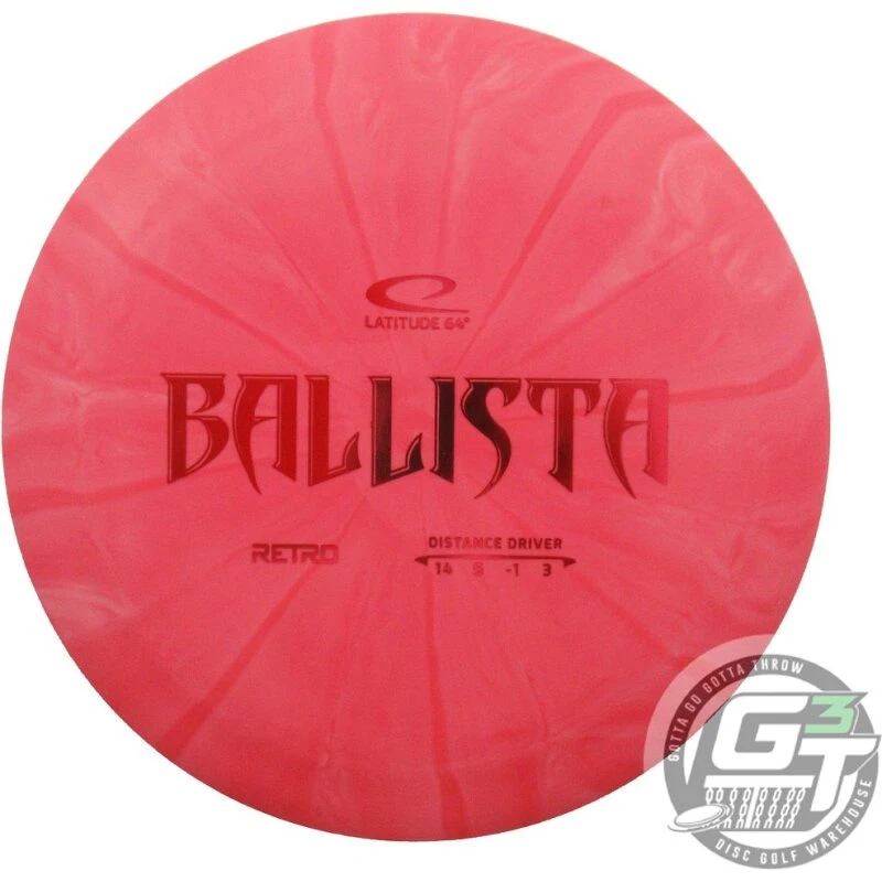 Latitude 64° Ballista Retro Burst – Yellow/Red 173+g