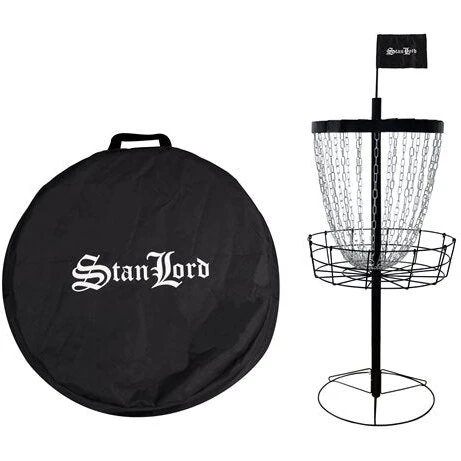 Stanlord Disc Golf Kurv H:132cm Ø:64cm med taske