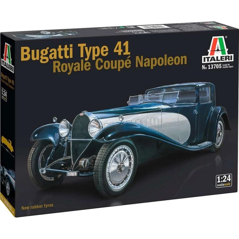 Italeri 13705 Bugatti Type 41 Royale Coupè Napoleon 1:24