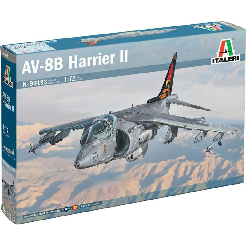 Italeri AV-8B Harrier II 1:72 Byggesæt