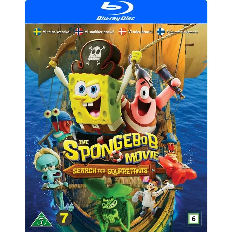 SvampeBob: Jagten på Firkant - Blu-ray