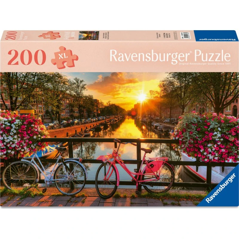 Ravensburger Sunset in Amsterdam 200p XL Brikker