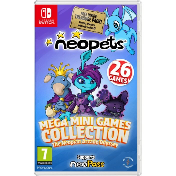 Neopets - Mega Mini Games Collection (Day One Edition) - Nintendo Switch