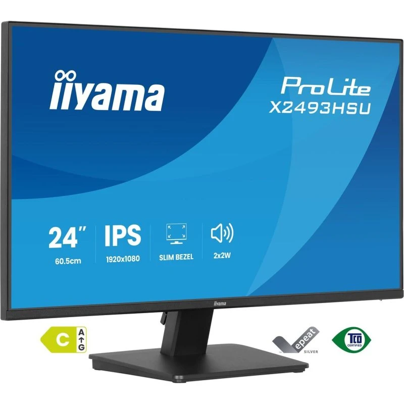 iiyama ProLite X2493HSU-B1 24" IPS Full HD 120Hz skærm - sort