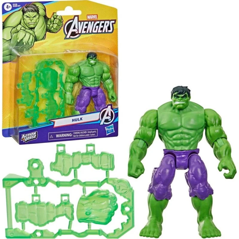 Hasbro Avengers Hulk Figur Med Udstyr 11 cm
