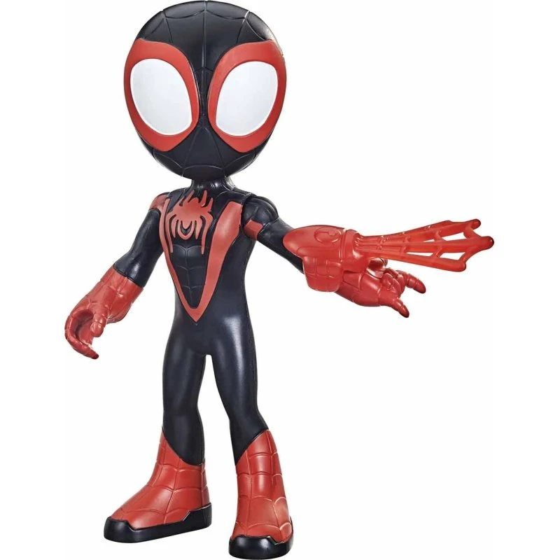 Marvel Spidey & His Amazing Friends Miles Morales Supersized Legetøjsfigur 22,5 cm