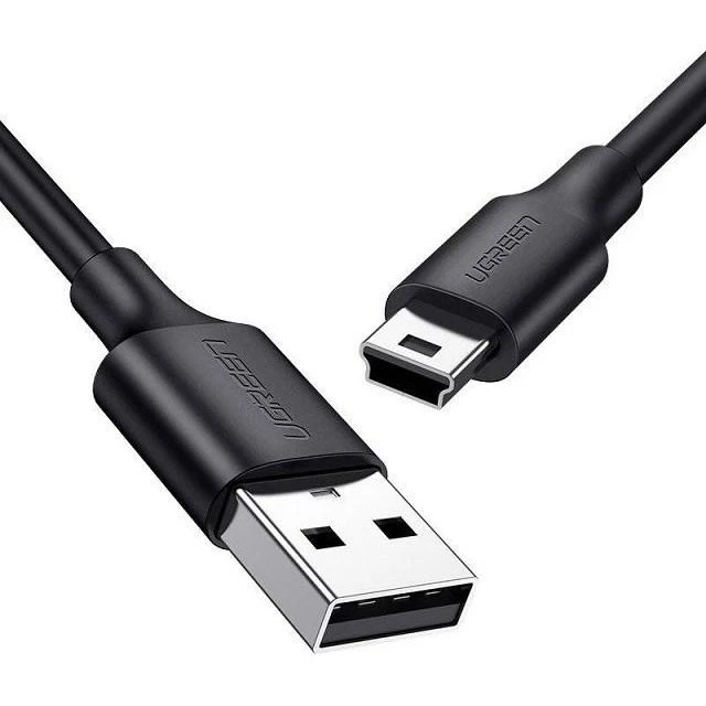 UGREEN Mini USB 3 m, 480 Mbps, sort