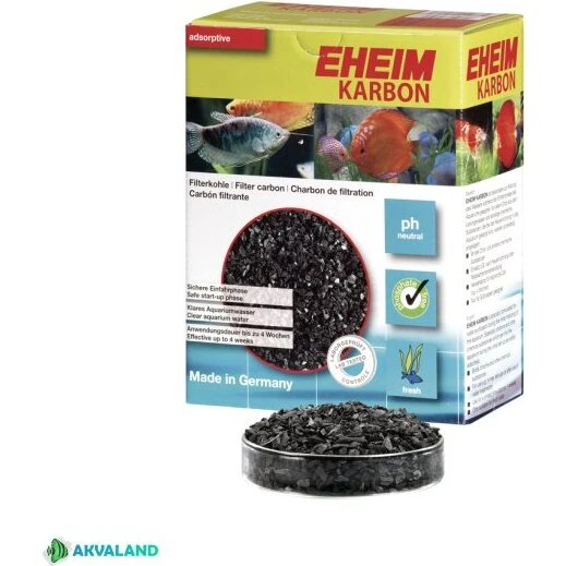 EHEIM KARBON aktivt kul 225 g m. netpose