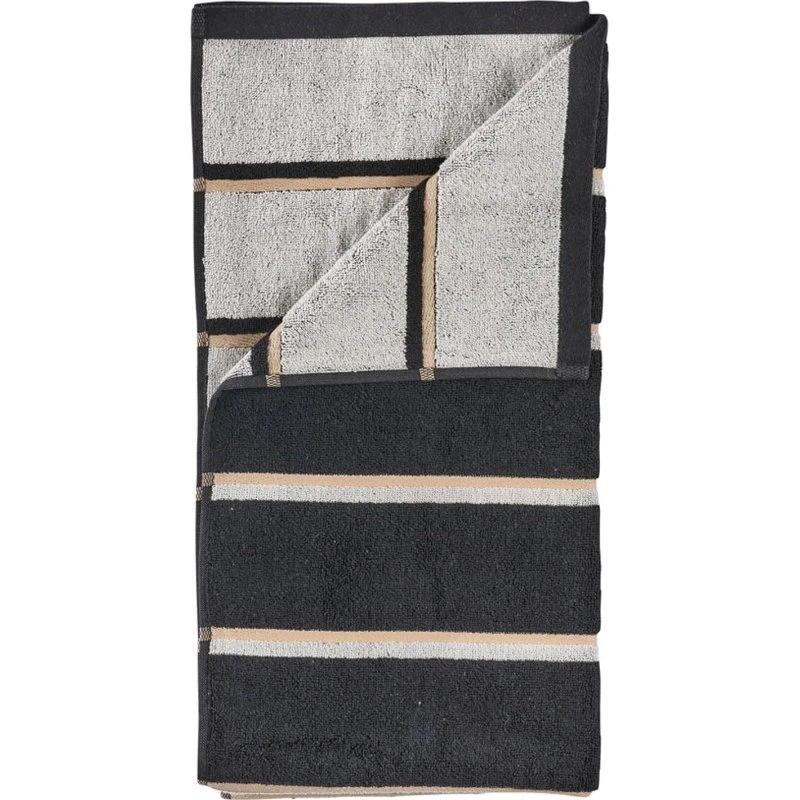 Zone Denmark Sauna Håndklæde 70x140 cm - Sort